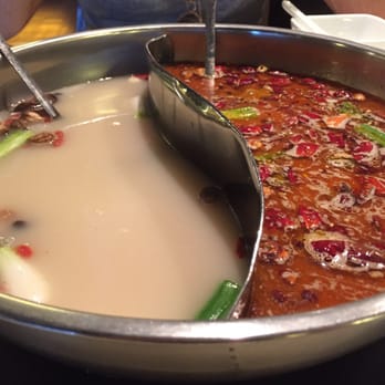 Happy Lamb Hot Pot - Ying yang (regular/spicy) - Chinese Near Me - Flushing, New York Happy Lamb Hot Pot - Ying yang (regular/spicy) - Chinese Near Me - Flushing, New York