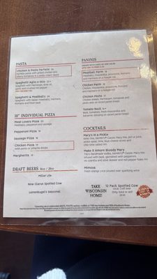 Menu photo 1 Nonna Bartolotta's Milwaukee, WI
