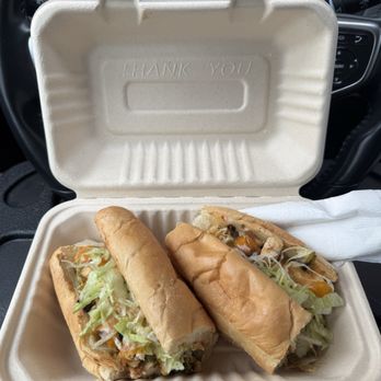 Firehouse Deli - Fajita melt (grilled chicken) $9.89 (instagram: @issa.cheatday) - Sandwiches Near Me - Gaithersburg, Maryland