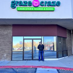 Store front with owner John Flores