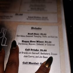 725 Lounge - HH pricing