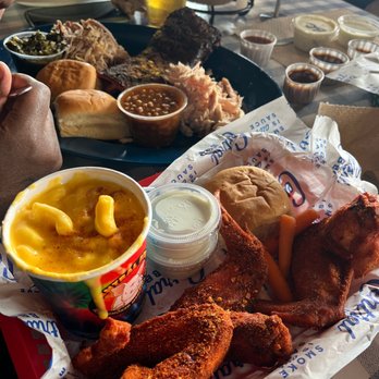 Central BBQ - Ribs pulled pork and chicken  Wings mac & cheese  Tiger tail local beer - Barbeque Near Me - Memphis, Tennessee