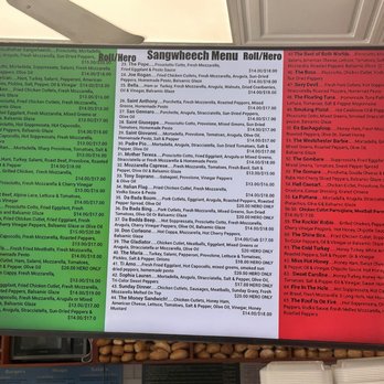 Giovanni's Italian Deli - Menu - Sandwiches Near Me - White Plains, New York