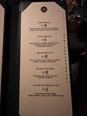 Menu photo 4 The Century Room Tucson, AZ