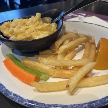 Fireside - Poconos - Kids meal served with fries and fruit. The accuracy of "fruit"-singular. My son didn't eat the Mac and cheese either. "Yucky" - Burgers Near Me - Pocono Township, Pennsylvania Fireside - Poconos - Kids meal served with fries and fruit. The accuracy of "fruit"-singular. My son didn't eat the Mac and cheese either. "Yucky" - Burgers Near Me - Pocono Township, Pennsylvania