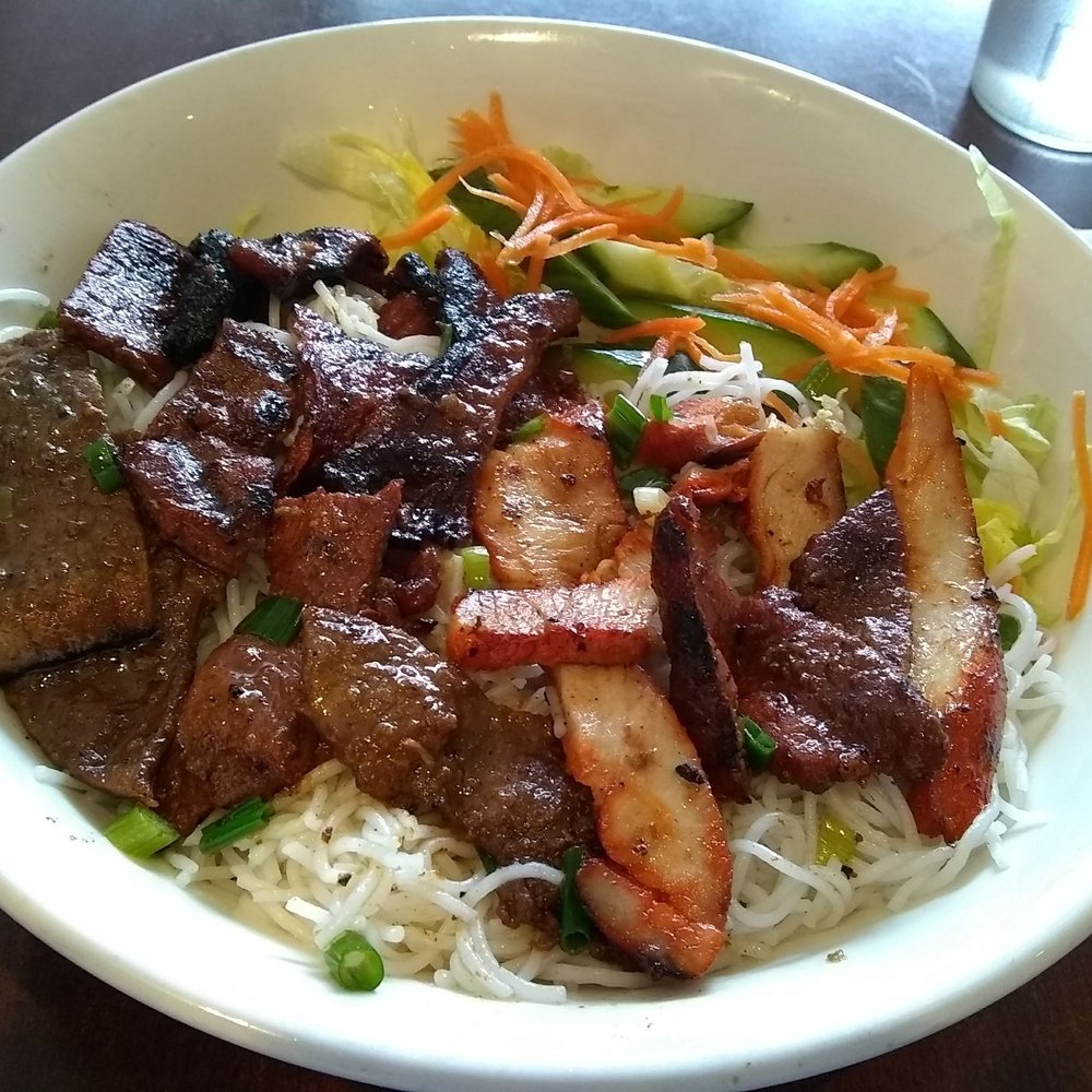 Pho Hoan - Three meats (chicken, pork and beef) vermicelli $11.25. - Soup Near Me - Ottawa, Ontario Pho Hoan - Three meats (chicken, pork and beef) vermicelli $11.25. - Soup Near Me - Ottawa, Ontario