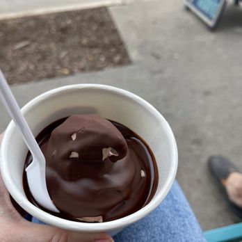 Big Softie - Small Chocolate with Chocolate Dip - Ice Cream & Frozen Yogurt Near Me - Atlanta, Georgia