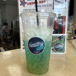 The Healthy Vibe - Captain American lit tea.