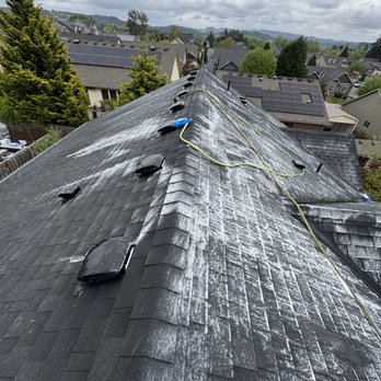 J&R Roofing & Construction - A commercial‑grade moss treatment was applied to the entire roof surface to eliminate existing moss and help prevent future growth. - Gutter Services Near Me - McMinnville, Oregon J&R Roofing & Construction - A commercial‑grade moss treatment was applied to the entire roof surface to eliminate existing moss and help prevent future growth. - Gutter Services Near Me - McMinnville, Oregon