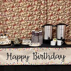 Tavern Room - Hellertown Historical Society - Cake display by guest.