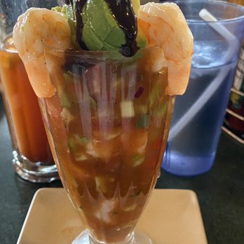 Puerto Nuevo Patio & Grill - Medium shrimp cocktail - Seafood Near Me - El Centro, California Puerto Nuevo Patio & Grill - Medium shrimp cocktail - Seafood Near Me - El Centro, California
