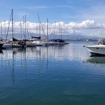 Restaurant 604 - View of the Harbor while we were waiting for our table - Breakfast & Brunch Near Me - Honolulu, Hawaii