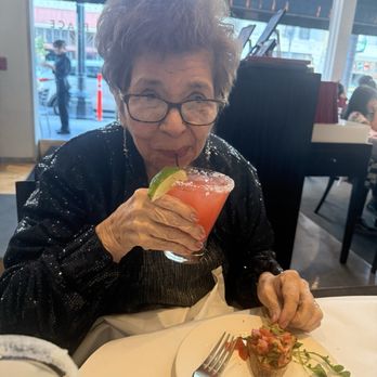 Mi Piace - My mama enjoying her margarita - Italian Near Me - Pasadena, California Mi Piace - My mama enjoying her margarita - Italian Near Me - Pasadena, California