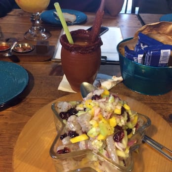 Puerto Cocina Urbana - Ceviche con mango y arrandono - Seafood Near Me - Tijuana, BCN