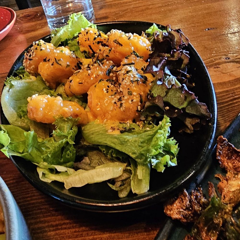 Rhea - Chrissy Fried Shrimp: $16 Was ok, nothing special, especially for the price - New American Near Me - Saratoga Springs, New York Rhea - Chrissy Fried Shrimp: $16 Was ok, nothing special, especially for the price - New American Near Me - Saratoga Springs, New York