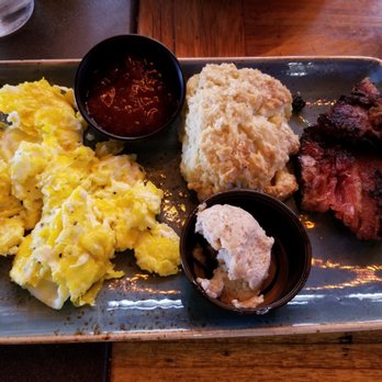 TownHall - Bacon, Biscuit, Scrambled Eggs and preserves. - New American Near Me - Cleveland, Ohio TownHall - Bacon, Biscuit, Scrambled Eggs and preserves. - New American Near Me - Cleveland, Ohio