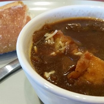 Panera Bread - cup of french onion soup - Sandwiches Near Me - Austin, Texas
