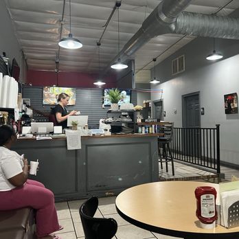 LilJazZi's Cafe - View of the bar area. - Burgers Near Me - Florence, South Carolina