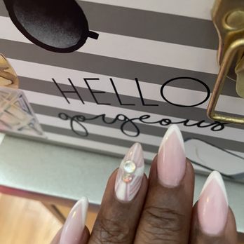 Jeeyune Nails & Spa - Look at the classic yet complex design! - Nail Salons Near Me - Montclair, New Jersey Jeeyune Nails & Spa - Look at the classic yet complex design! - Nail Salons Near Me - Montclair, New Jersey