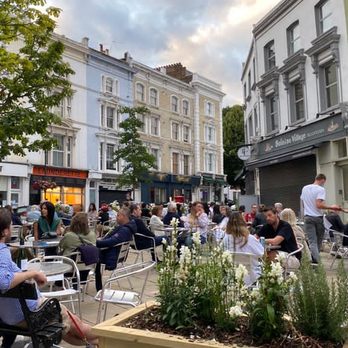 Calici - Tables in the Belsize Village Streatery - Italian Near Me - London, XGL