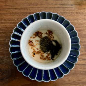 Orsa & Winston - Chawanmushi amuse bouche - Italian Near Me - Los Angeles, California Orsa & Winston - Chawanmushi amuse bouche - Italian Near Me - Los Angeles, California