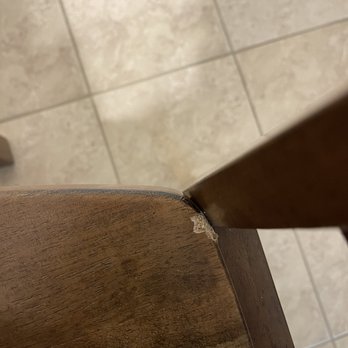 Ashley Store - Chair bought at Ashley's. If you do purchase, inspect each piece of furniture! - Furniture Stores Near Me - San Diego, California Ashley Store - Chair bought at Ashley's. If you do purchase, inspect each piece of furniture! - Furniture Stores Near Me - San Diego, California