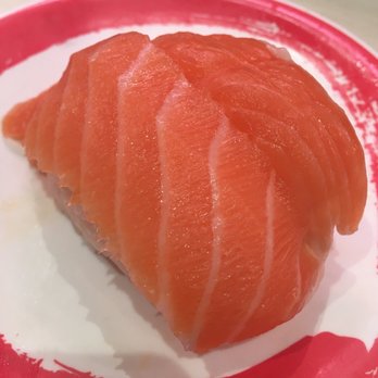 Genki Sushi - Salmon nigiri - Sushi Bars Near Me - Honolulu, Hawaii