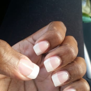Star Nails Spa - I got a new set with these natural looking satin tips. - Nail Salons Near Me - Olympia Fields, Illinois