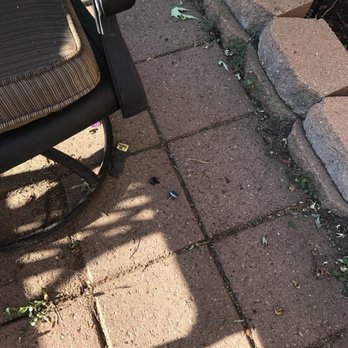 Repairs Unlimited - a broken patio chair on a brick patio - General Contractors Near Me - Northglenn, Colorado Repairs Unlimited - a broken patio chair on a brick patio - General Contractors Near Me - Northglenn, Colorado