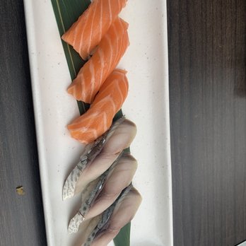Katsu-Ya - Salmon and Saba nigiri - Sushi Bars Near Me - Seattle, Washington