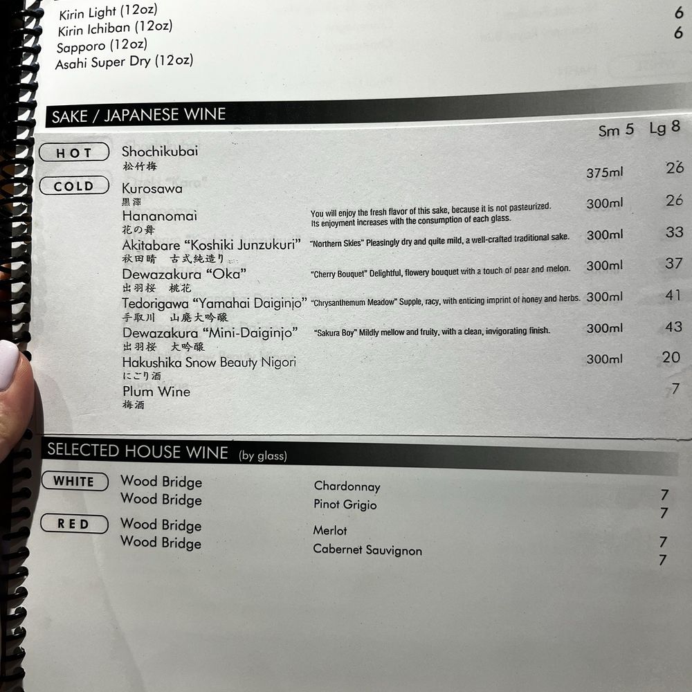 Matsuri - Menu - Japanese Near Me - Coral Terrace, Florida