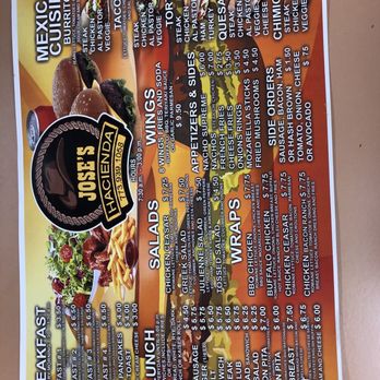 Jose's Hacienda - the menu - Mexican Near Me - Skokie, Illinois Jose's Hacienda - the menu - Mexican Near Me - Skokie, Illinois