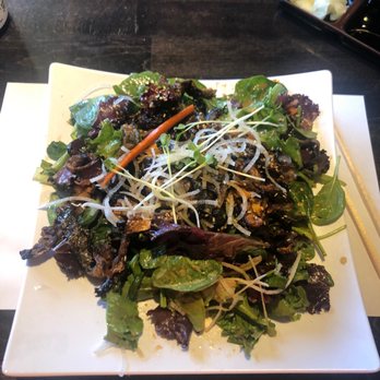 Marui Sushi - Salmon Skin Salad! The best in the West! - Japanese Near Me - Corona, California