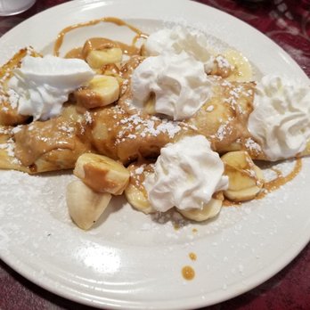 Kosta's Cafe - Peauntbuter and banana crepe - Breakfast & Brunch Near Me - Spencer, Massachusetts