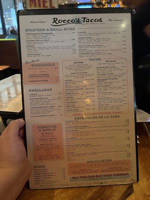 Menu photo 3 Rocco's Tacos & Tequila Bar Tampa, FL Menu photo 3 Rocco's Tacos & Tequila Bar Tampa, FL
