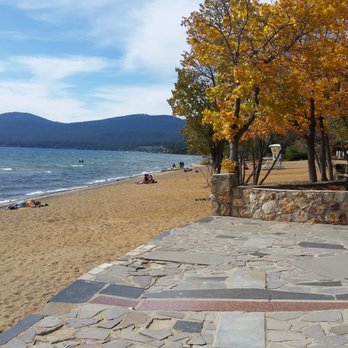 Donner Lake Village - View of Lake Tahoe from King's Beach. I love that Quaking Aspen tree. - Hotels Near Me - Truckee, California Donner Lake Village - View of Lake Tahoe from King's Beach. I love that Quaking Aspen tree. - Hotels Near Me - Truckee, California