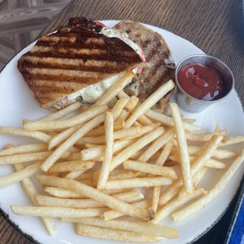 Milwaukee Athletic Club - Mozzarella and pesto panini - Gyms Near Me - Milwaukee, Wisconsin