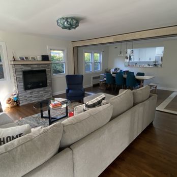 A2Z Construction Management - Opened up the kitchen and dining room to the living room - General Contractors Near Me - Tenafly,, New Jersey