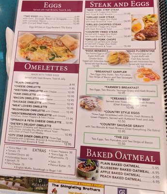 Menu photo 5 City Star Diner Manheim, PA