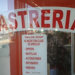 Sastrería Rivera - cremalleras, parches  y realizan entubados,