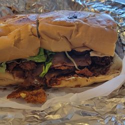 Lucy's Mexican Restaurant - This torta Cubano was HUGE. Easily 2-4 meals. Delicious