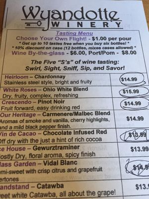 Menu photo 6 Wyandotte Winery Columbus, OH Menu photo 6 Wyandotte Winery Columbus, OH