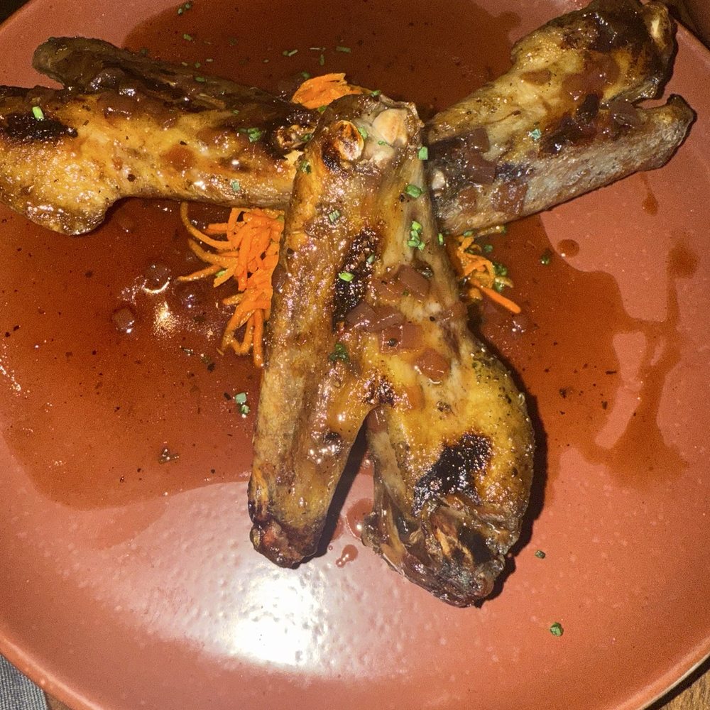 Grilled duck wings Grilled duck wings