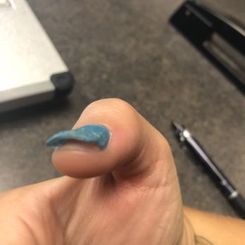 Modern Nails - Liquid gel nails lifting after two days due to not using a bass layer/ primer. - Nail Salons Near Me - Tampa, Florida