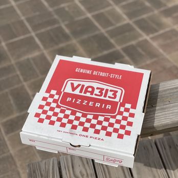 Via 313 - ig: @whatsviveating | take-out box - Pizza Near Me - San Antonio, Texas Via 313 - ig: @whatsviveating | take-out box - Pizza Near Me - San Antonio, Texas