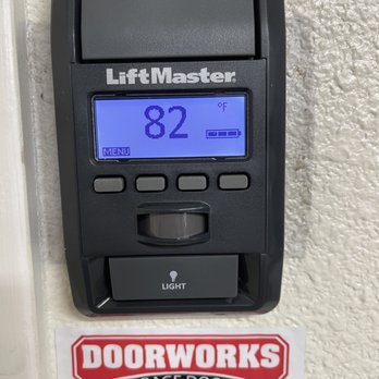 DoorWorks - New controller with temp and time alternating display. - Garage Door Services Near Me - Salida, California DoorWorks - New controller with temp and time alternating display. - Garage Door Services Near Me - Salida, California