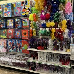 Dollar Tree - Gift bags and ribbons