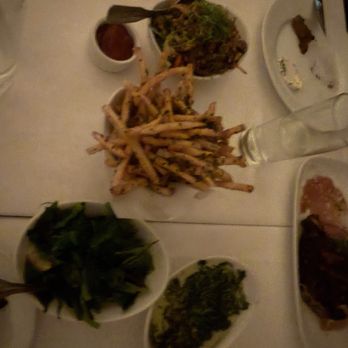 Jar - Duck Fried Rice, French Fries, Creamed Spinach, Sauted Pea Tendrils - New American Near Me - Los Angeles, California