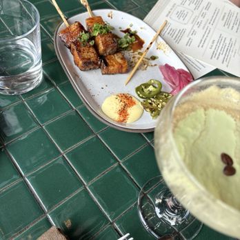 PYRO - Pork belly skewers - Desserts Near Me - Phoenix, Arizona