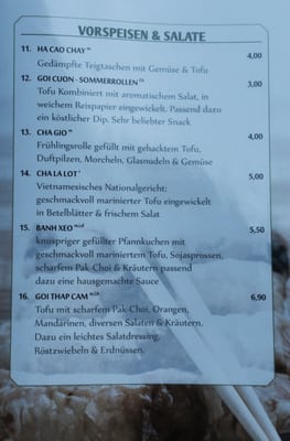 Menu photo 7 Huong Sen Berlin, BE